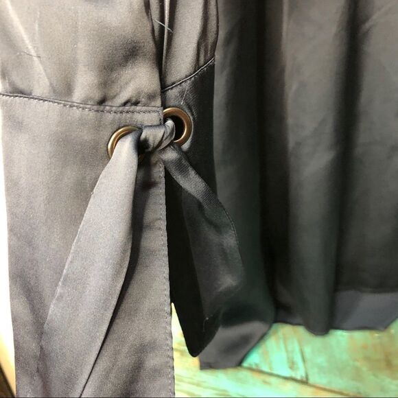 Size 24 Addition Elle Michel Studio Navy Blue Tunic top - Picture 3 of 5